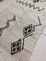 MyTindy Moroccan rug Beni Ouarain rug 5x8 ft Handmade rug Berber rug, view 3