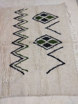 MyTindy Moroccan rug Beni Ouarain rug 5x8 ft Handmade rug Berber rug, view 5