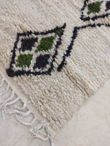 MyTindy Moroccan rug Beni Ouarain rug 5x8 ft Handmade rug Berber rug, view 6
