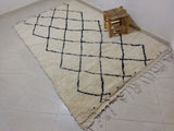 MyTindy Moroccan rug Beni Ouarain rug 5x8 ft Handmade rug Berber rug, view 3