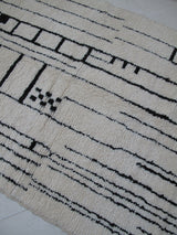 MyTindy Moroccan rug Beni Ouarain rug 5x8 ft Handmade rug Berber rug, view 3