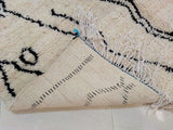 MyTindy Moroccan rug Beni Ouarain rug 5x8 ft Handmade rug Berber rug, view 4