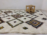 MyTindy Moroccan rug Beni Ouarain rug 5x8 ft Handmade rug Berber rug, view 3
