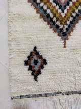 MyTindy Moroccan rug Beni Ouarain rug 5x8 ft Handmade rug Berber rug, view 5