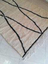 MyTindy Moroccan rug Beni Ouarain rug 5x8 ft Handmade rug Berber rug, view 6
