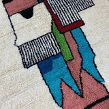 MyTindy Moroccan rug Style Azilal rug 5x8 ft Handmade rug Berber rug, view 3