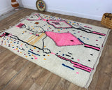 MyTindy Moroccan rug Style Azilal rug 5x8 ft Handmade rug Berber rug, view 2