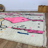 MyTindy Moroccan rug Style Azilal rug 5x8 ft Handmade rug Berber rug, view 4