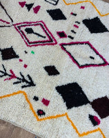 MyTindy Moroccan rug Style Azilal rug 5x8 ft Handmade rug Berber rug, view 5