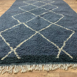 MyTindy Moroccan rug Beni Ouarain rug 5x8 ft Handmade rug Berber rug, view 2