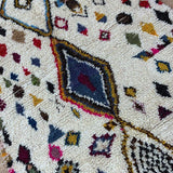 MyTindy Authentic Moroccan rug Style Azilal rug 5x8 ft Handmade rug Berber rug, view 6