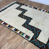 MyTindy Moroccan rug Style Azilal rug 5x8 ft Handmade rug Berber rug, view 5