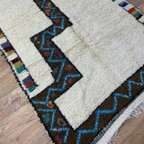 MyTindy Moroccan rug Style Azilal rug 5x8 ft Handmade rug Berber rug, view 6