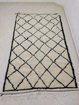 MyTindy Moroccan rug Beni Ouarain rug 5x8 ft Handmade rug Berber rug, view 2