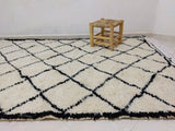 MyTindy Moroccan rug Beni Ouarain rug 5x8 ft Handmade rug Berber rug, view 4