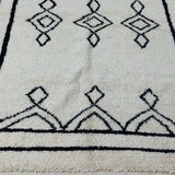 MyTindy Moroccan rug Beni Ouarain rug 5x8 ft Handmade rug Berber rug, view 6