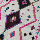 MyTindy Authentic Moroccan rug Style Azilal rug 5x8 ft Handmade rug Berber rug, view 6