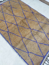 MyTindy Moroccan rug Beni Ouarain rug 5x8 ft Handmade rug Berber rug, view 2