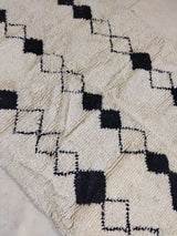 MyTindy Moroccan rug Beni Ouarain rug 5x8 ft Handmade rug Berber rug, view 2