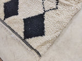 MyTindy Moroccan rug Beni Ouarain rug 5x8 ft Handmade rug Berber rug, view 5