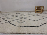 MyTindy Moroccan rug Beni Ouarain rug 5x8 ft Handmade rug Berber rug, view 3