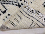 MyTindy Moroccan rug Beni Ouarain rug 5x8 ft Handmade rug Berber rug, view 6