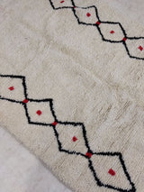 MyTindy Moroccan rug Beni Ouarain rug 5x8 ft Handmade rug Berber rug, view 2
