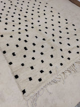 MyTindy Moroccan rug Beni Ouarain rug 5x9 ft Handmade rug Berber rug, view 2