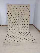 MyTindy Moroccan rug Beni Ouarain rug 5x9 ft Handmade rug Berber rug, view 6