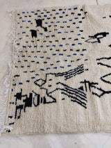 MyTindy Moroccan rug Beni Ouarain rug 5x9 ft Handmade rug Berber rug, view 5