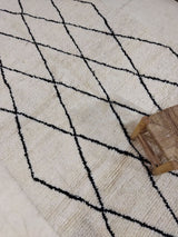 MyTindy Moroccan rug Beni Ouarain rug 5x9 ft Handmade rug Berber rug, view 2