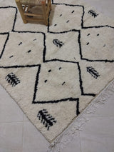 MyTindy Moroccan rug Beni Ouarain rug 5x9 ft Handmade rug Berber rug, view 3