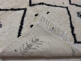MyTindy Moroccan rug Beni Ouarain rug 5x9 ft Handmade rug Berber rug, view 5