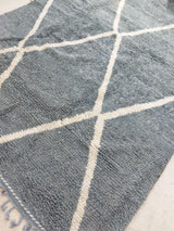 MyTindy Moroccan rug Beni Ouarain rug 6x10 ft Handmade rug Berber rug, view 3