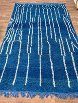 MyTindy Moroccan rug Style Azilal rug 6x10 ft Handmade rug Berber rug, view 2