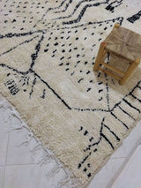 MyTindy Moroccan rug Beni Ouarain rug 6x8 ft Handmade rug Berber rug, view 4