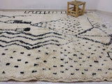 MyTindy Moroccan rug Beni Ouarain rug 6x8 ft Handmade rug Berber rug, view 5