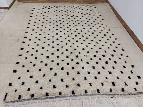 MyTindy Moroccan rug Beni Ouarain rug 6x9 ft Handmade rug Berber rug