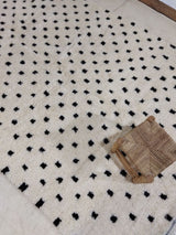 MyTindy Moroccan rug Beni Ouarain rug 6x9 ft Handmade rug Berber rug, view 2
