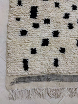 MyTindy Moroccan rug Beni Ouarain rug 7x10 ft Handmade rug Berber rug, view 4