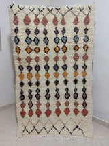 MyTindy Moroccan rug Style Azilal rug 3x5 ft Handmade rug Berber rug, view 6