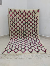 MyTindy Moroccan rug Style Azilal rug 3x5 ft Handmade rug Berber rug, view 6