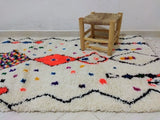 MyTindy Moroccan rug Style Azilal rug 3x5 ft Handmade rug Berber rug, view 2