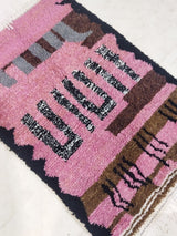 MyTindy Moroccan rug Style Azilal rug 3x5 ft Handmade rug Berber rug, view 2