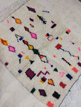 MyTindy Moroccan rug Style Azilal rug 3x5 ft Handmade rug Berber rug, view 2