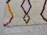 MyTindy Moroccan rug Style Azilal rug 4x5 ft Handmade rug Berber rug, view 4