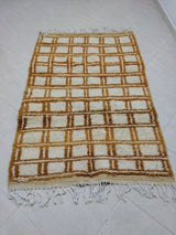 MyTindy Moroccan rug Style Azilal rug 4x6 ft Handmade rug Berber rug, view 2