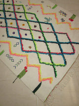 MyTindy Moroccan rug Style Azilal rug 4x7 ft Handmade rug Berber rug, view 3