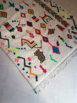 MyTindy Moroccan rug Style Azilal rug 4x8 ft Handmade rug Berber rug, view 4