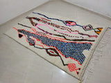 MyTindy Moroccan rug Style Azilal rug 4x8 ft Handmade rug Berber rug, view 2